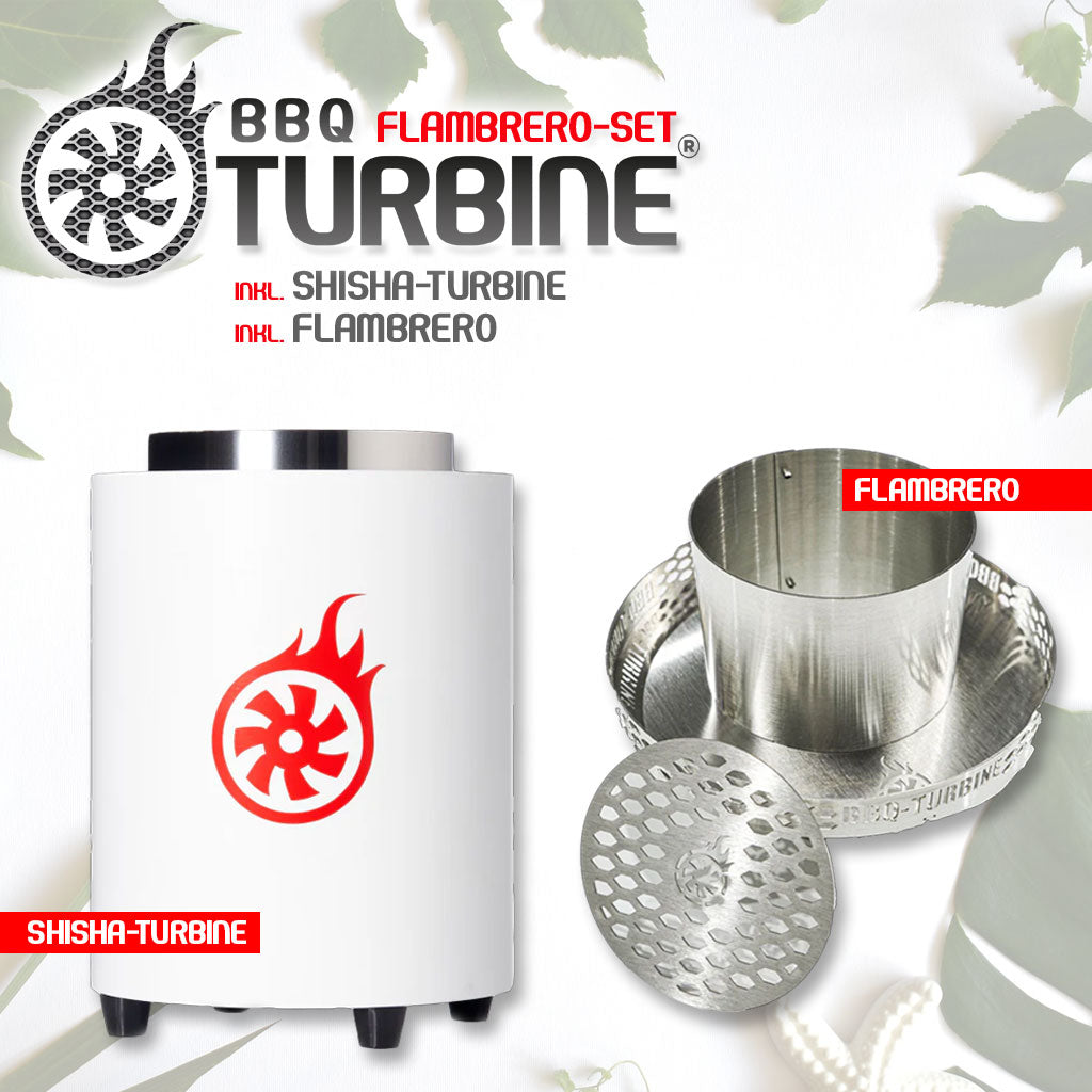 BBQ-Turbine® Flambrero-Set + Turbine®
